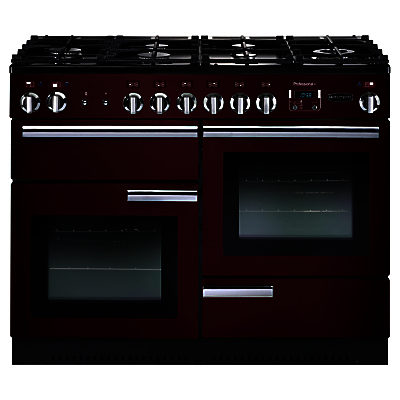 Rangemaster Professional+ 110 Gas Range Cooker Cranberry